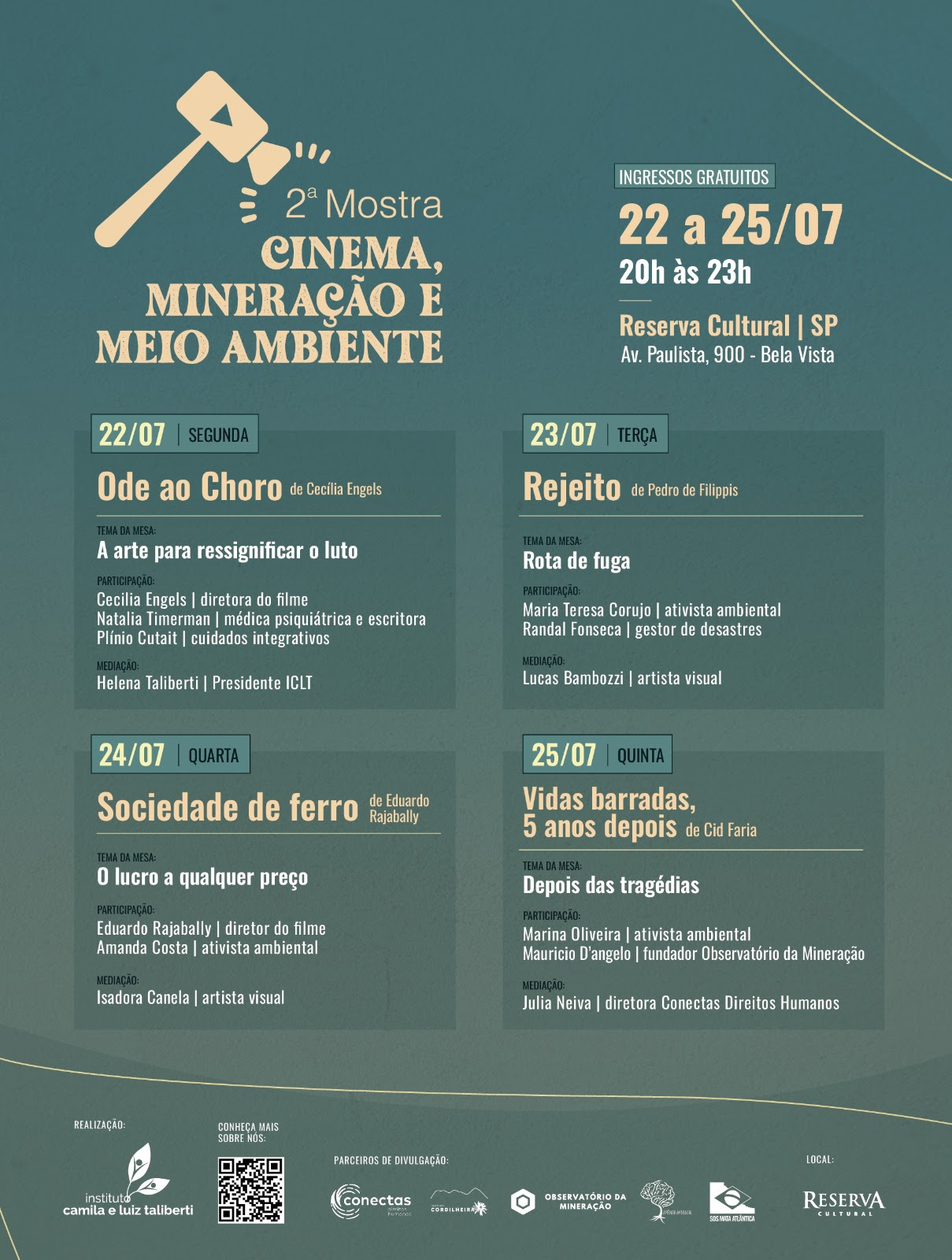 2a Mostra de Cinema, Mineração e Meio Ambiente